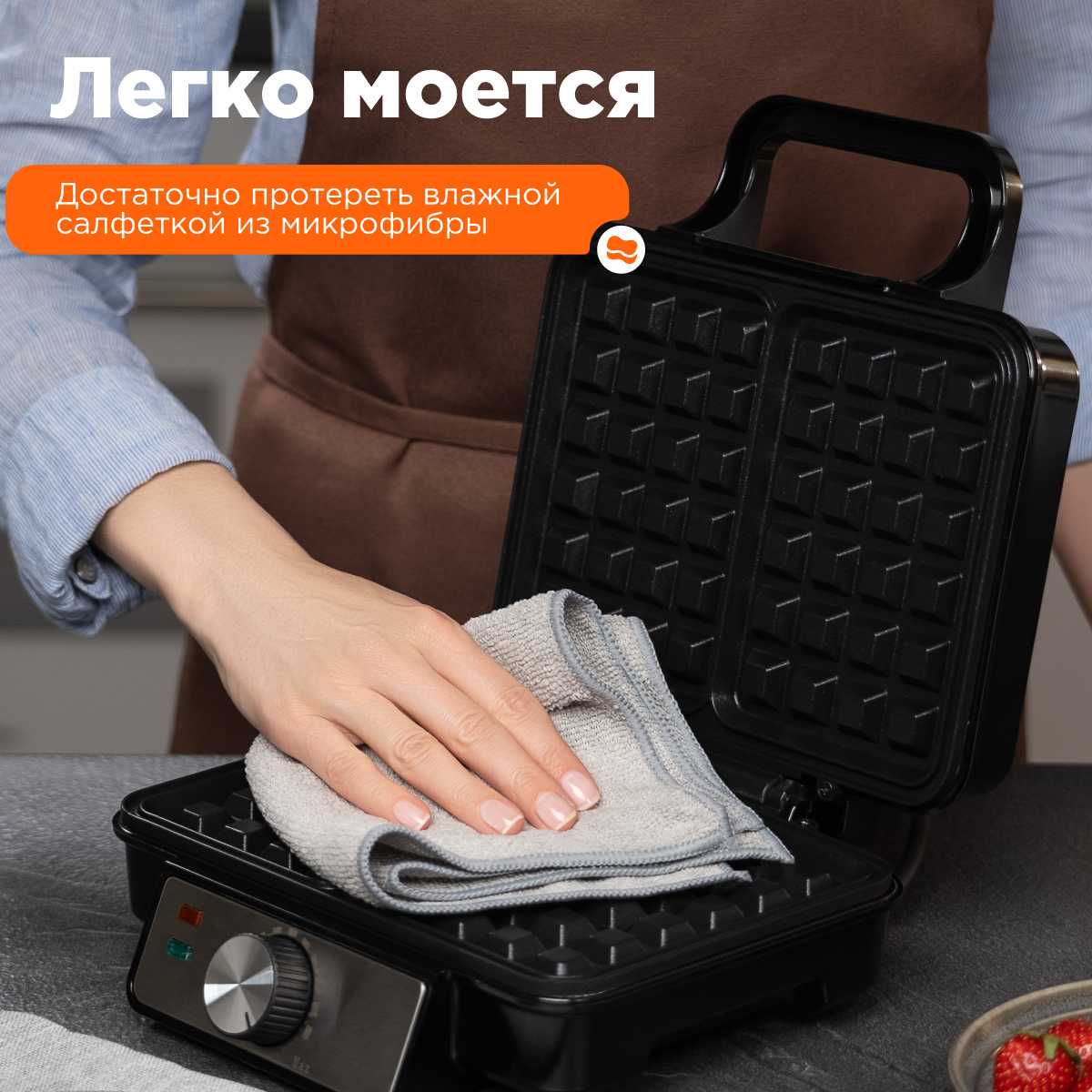 Электрическая вафельница Stonberg фотография 16