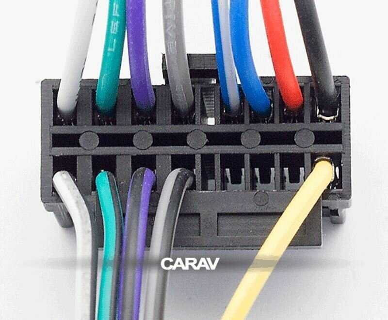 Разъём для автомагнитолы Sony CD-; CDX-; MD-; MDX-; MEX-; WX-; XR-; XT-; XAV-series // JVC KD-; KS-; KW-series (CARAV 15-109) фотография 2