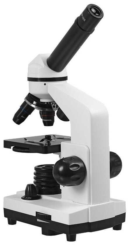 Микроскоп Микромед Атом 40x-800x, в кейсе фотография 1