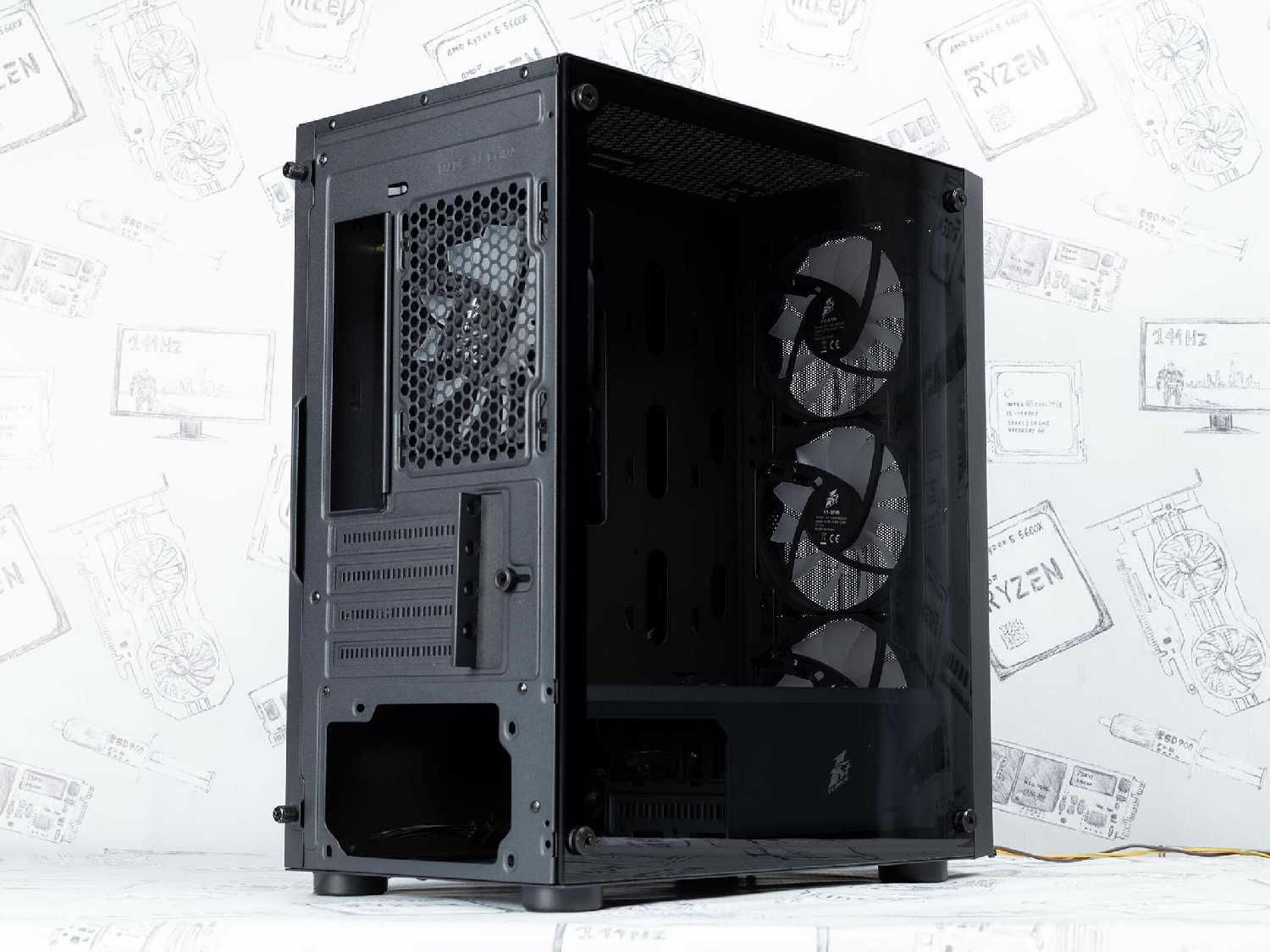 Корпус 1STPLAYER FIREBASE X3-M (X3-M-BK-4F1) фотография 7