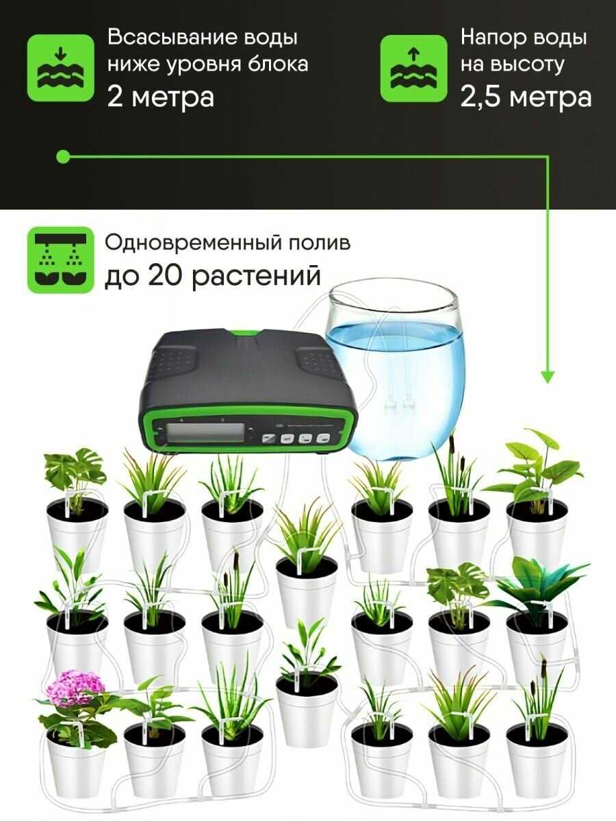Система автоматического полива Waterstore для 20 растений фотография 3