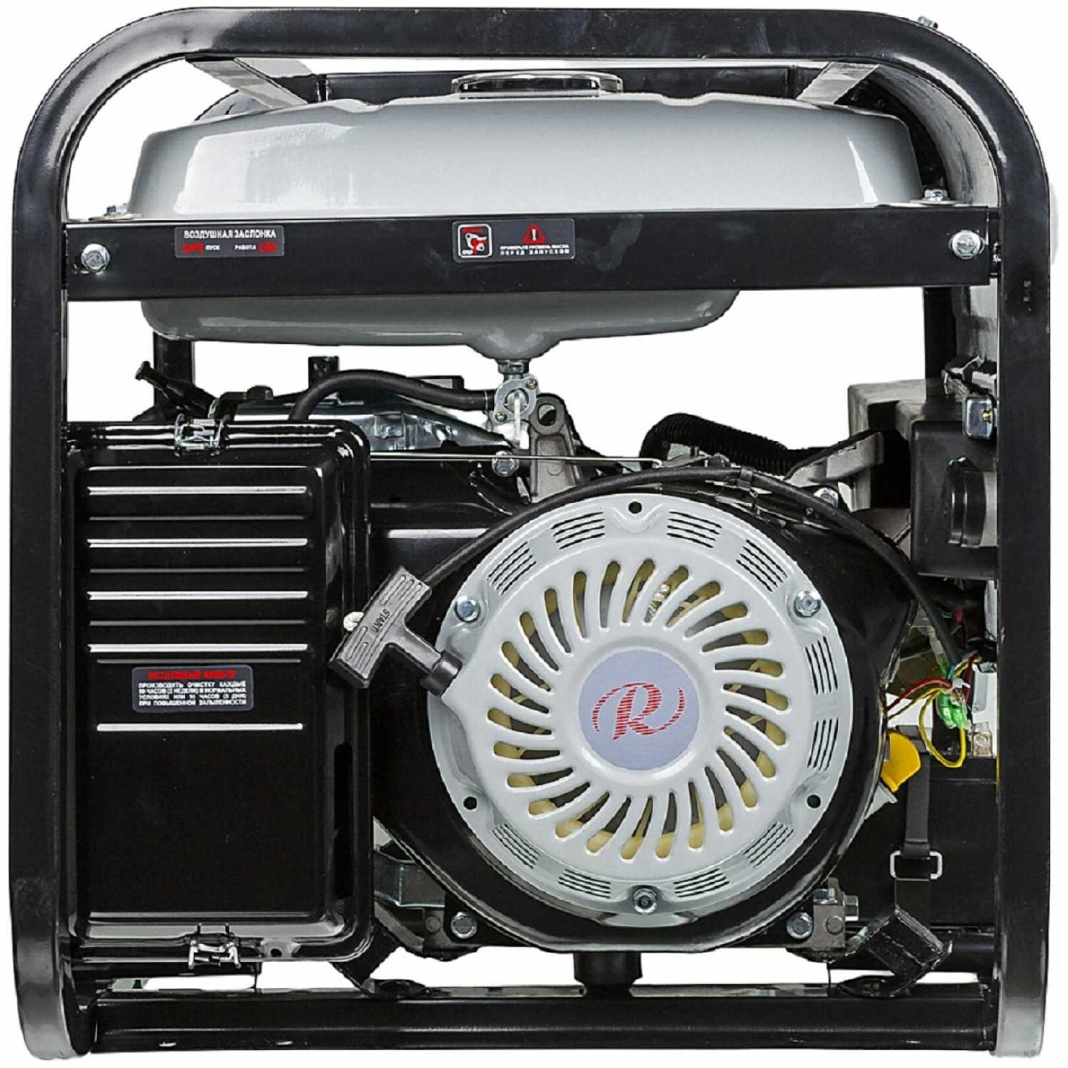 Бензиновый генератор РЕСАНТА БГ 8000 Э фотография 10