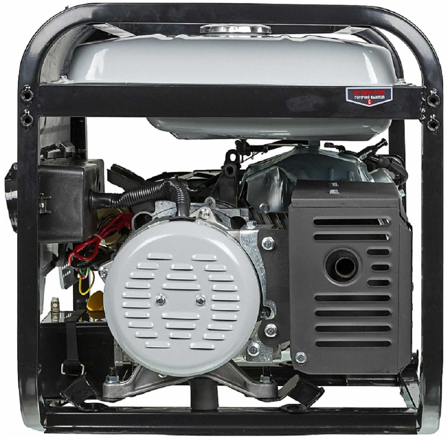 Бензиновый генератор РЕСАНТА БГ 8000 Э фотография 9