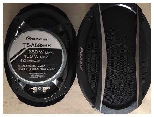 Автомобильные колонки Pioneer TS-A6996S фотография 9