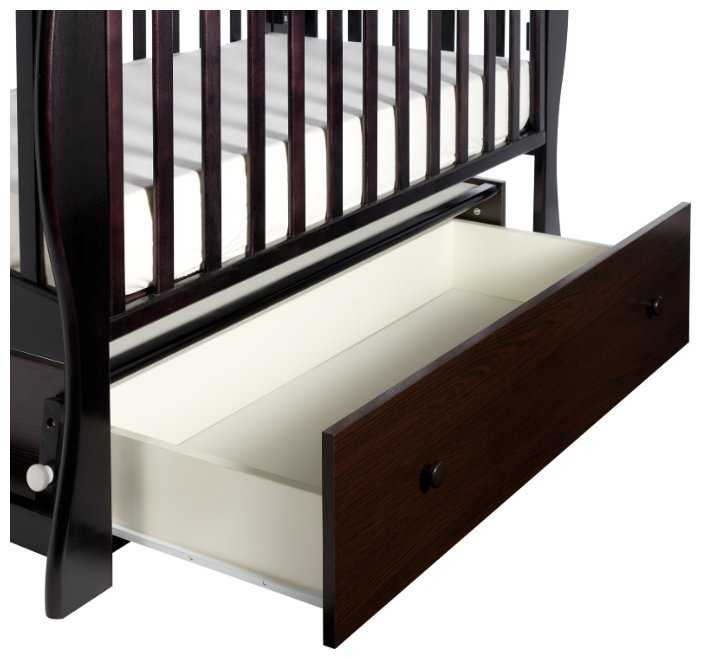 Кроватка SWEET BABY Dolce Vita, классическая, поперечный маятник фотография 5