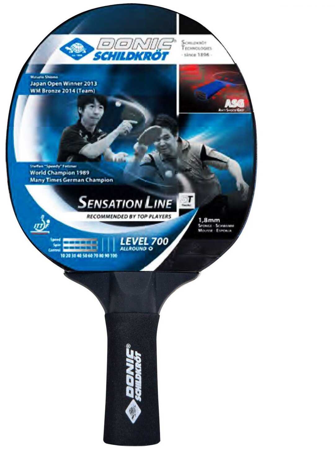 Ракетки для настольного тенниса Donic-Schildkroet Sensation 700 фотография 11
