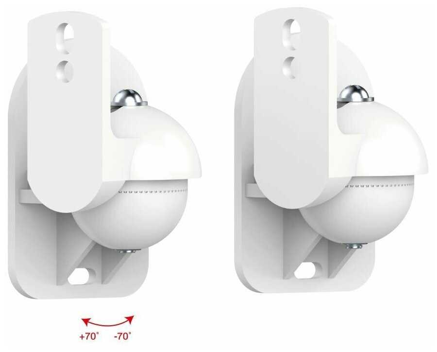 Кронштейн для акустики UniTeki SMP1604W, белый фотография 2