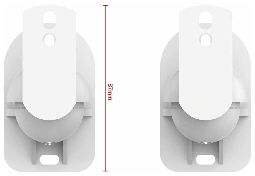 Кронштейн для акустики UniTeki SMP1604W, белый фотография 3