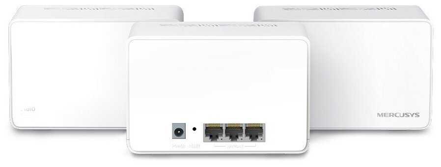 Домашняя Mesh Wi-Fi система Mercusys Halo H80X (3-pack) AX3000 фотография 1