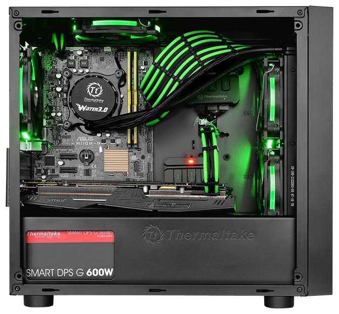 Компьютерный корпус Thermaltake Versa H17 CA-1J1-00S1NN-00 фотография 10