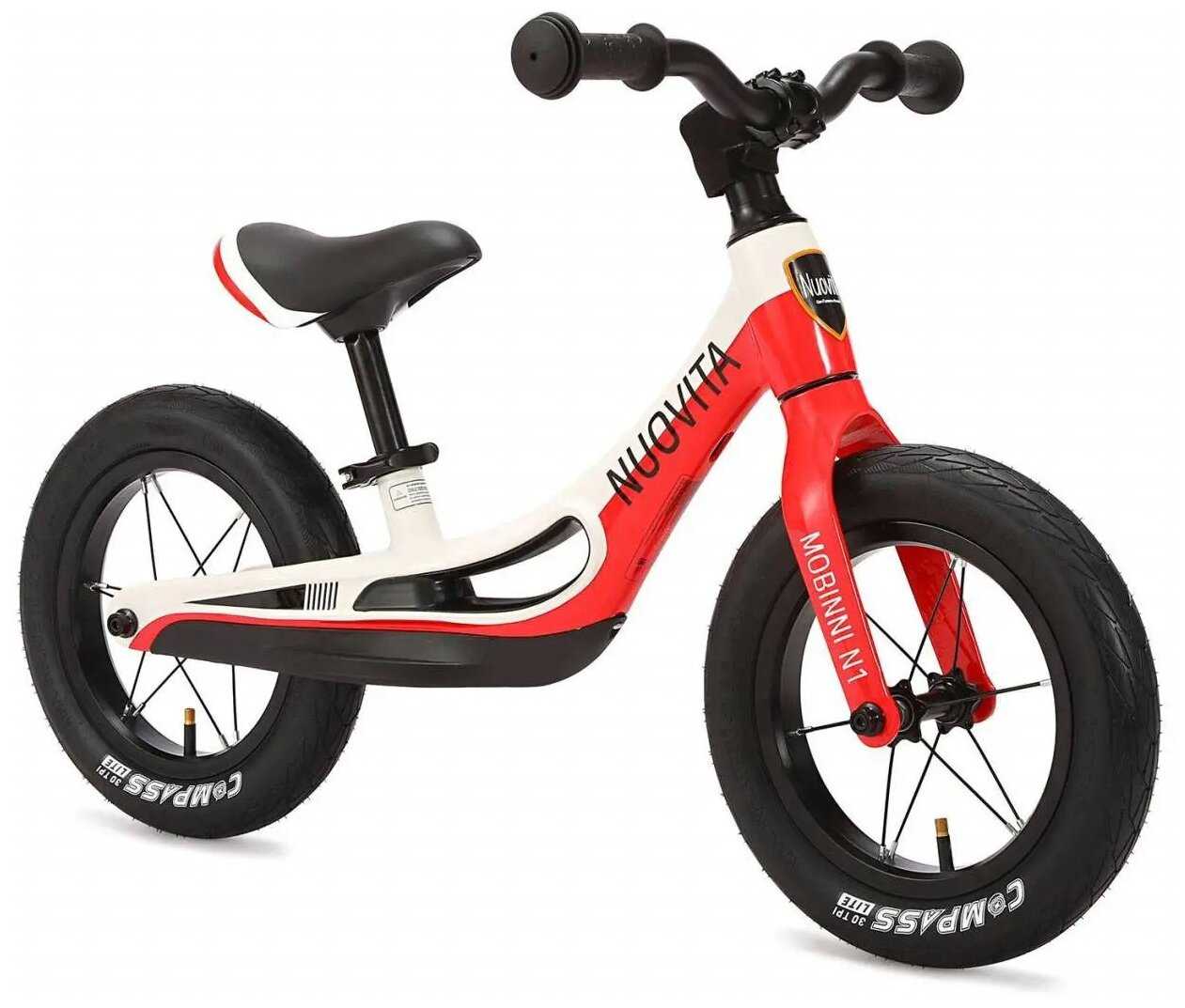 Беговел для детей Nuovita Mobinni N1 Nero Giallo/Черно-желтый фотография 18