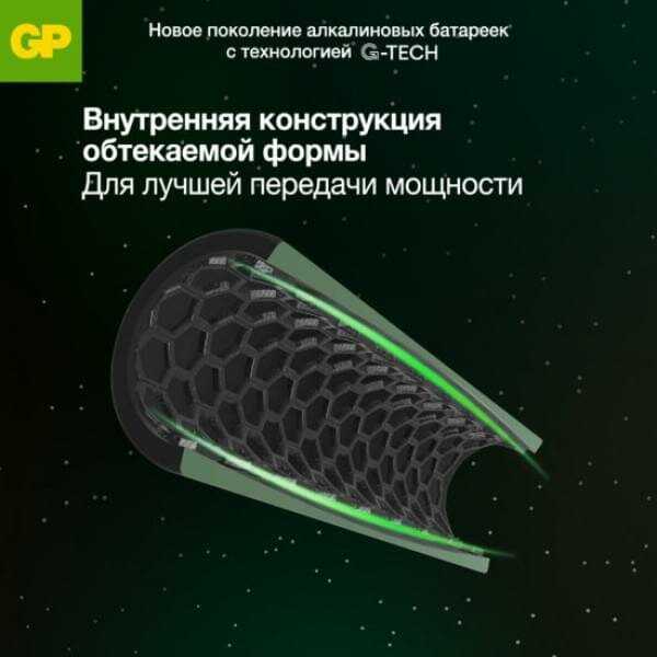 Батарейки GP Super G-TECH (GP15AA21-2CRSBC2) фотография 3