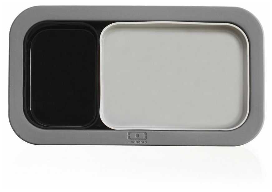 Monbento Силиконовые формы для выпечки mb silicase для ланч-боксов серые 26230030 фотография 9
