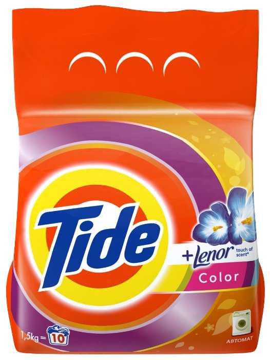 Стиральный порошок Tide Lenor Touch of Scent Color (автомат) фотография 3