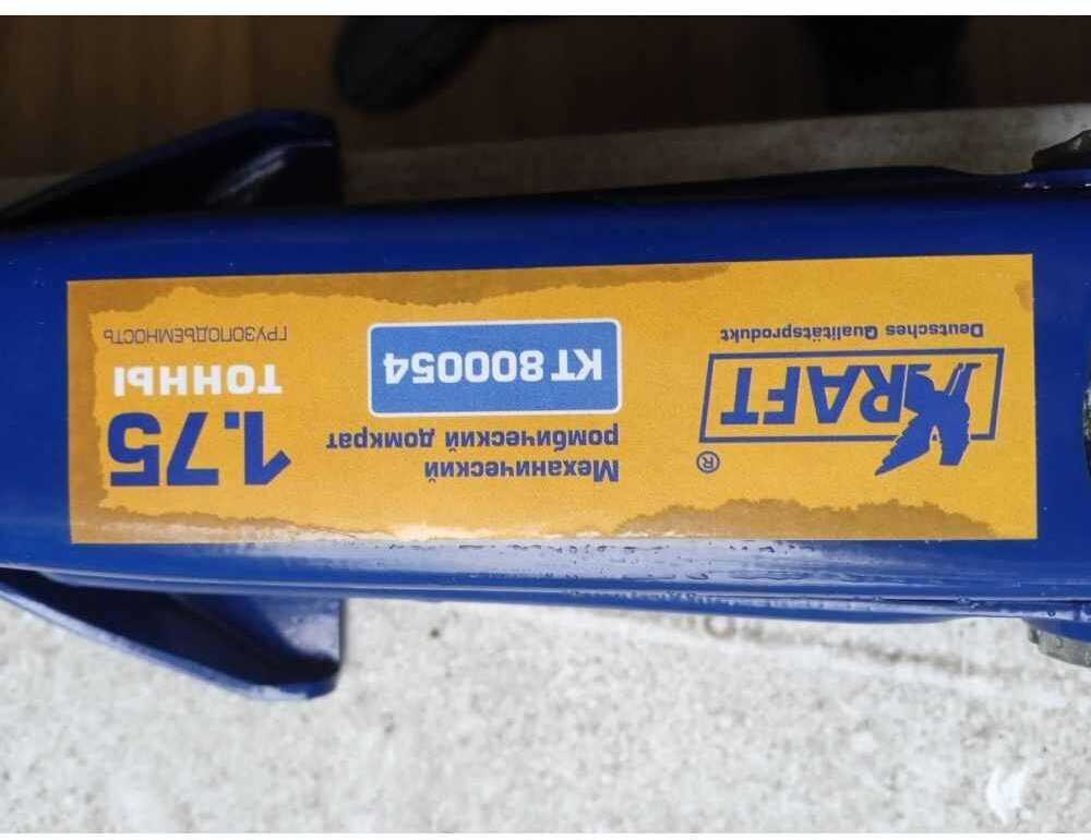 Домкрат KRAFT Домкрат ромбический механический (800054) фотография 7