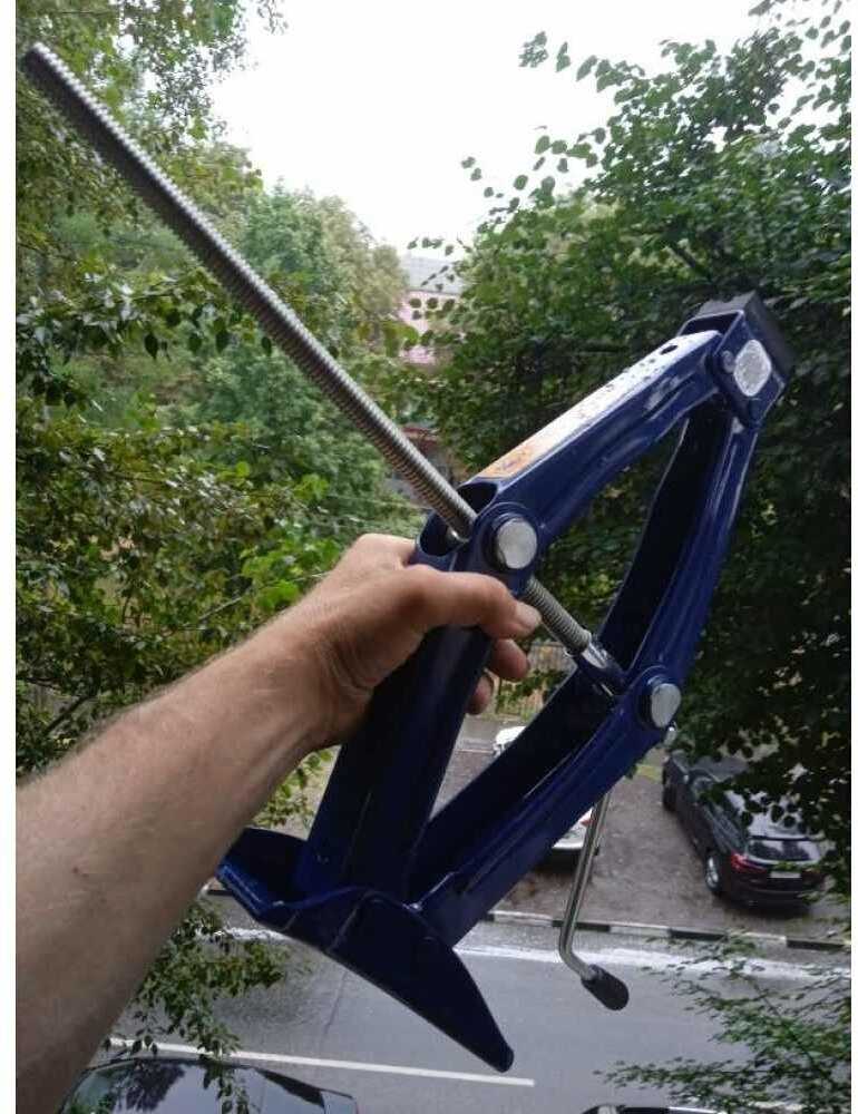 Домкрат KRAFT Домкрат ромбический механический (800054) фотография 8