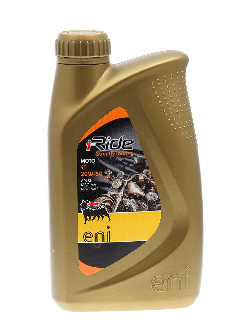 Eni i-Ride moto 20W-50 1л масло моторное синтетическое фотография 1
