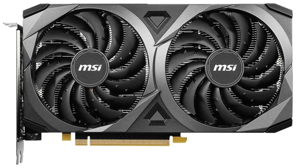 Видеокарта MSI GeForce RTX 3060 Ti VENTUS 2X V1 (8G LHR)