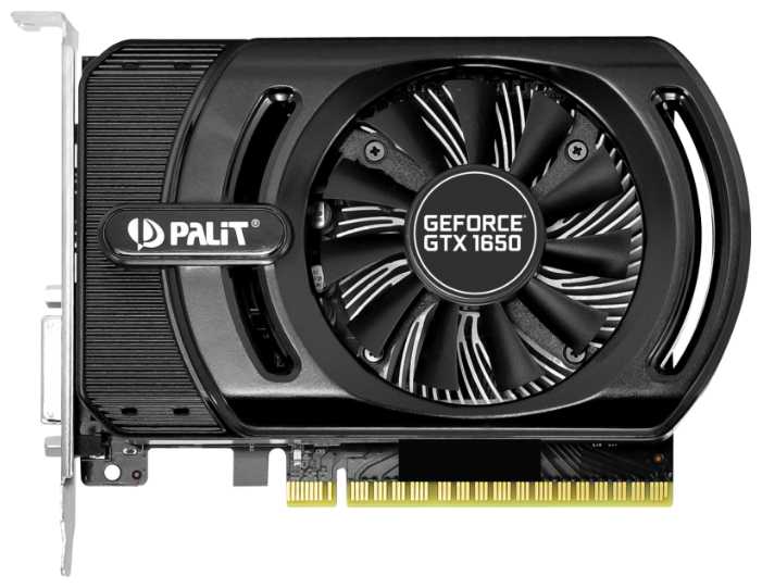 Видеокарта Palit GeForce GTX 1650 StormX 4GB (NE51650006G1-1170F)
