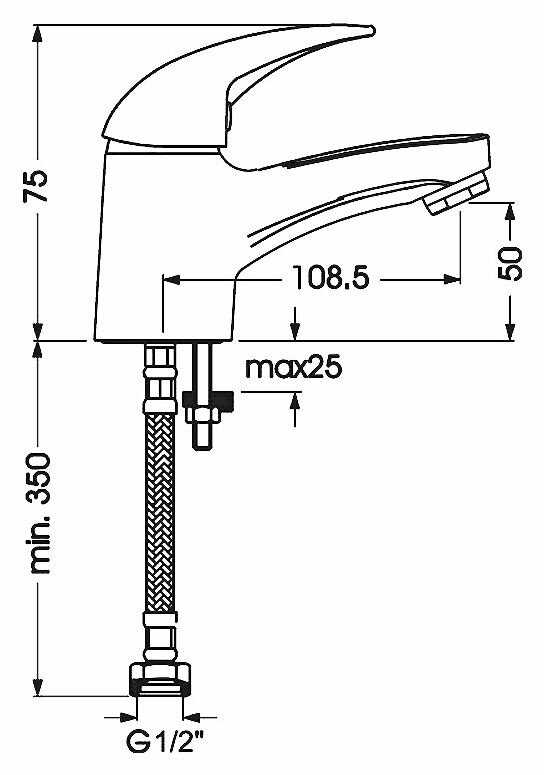 Смеситель для ванны VIDIMA Орион (B4223AA/BA001AA) фотография 9