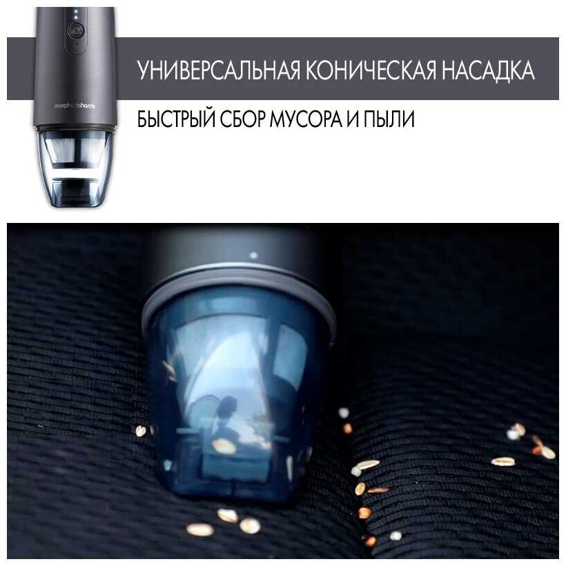 Пылесос Morphy Richards Пылесос ручной беспроводной 2в1 (Morphy Richards) фотография 3