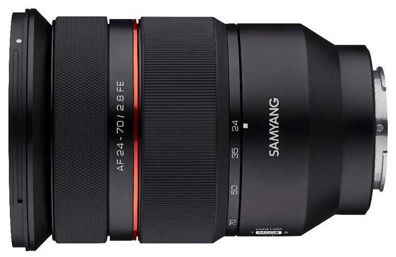 Объектив Samyang AF 24-70mm f/2.8 Sony FE, автофокусный фотография 11
