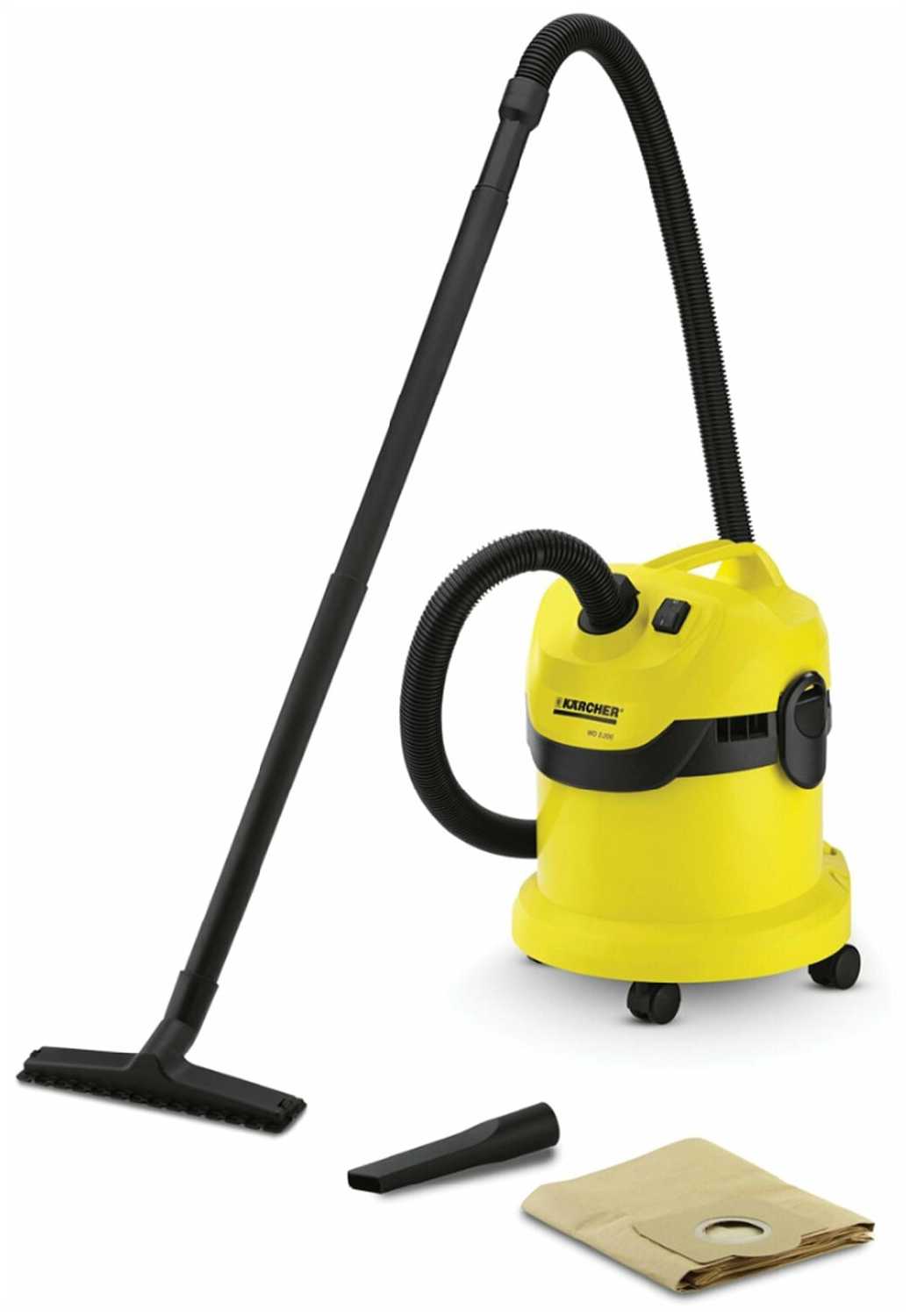 Пылесос промышленный KARCHER WD 2 (1000 Вт) фотография 14