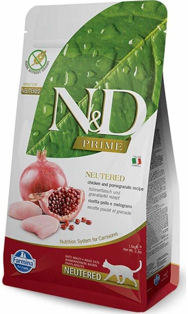 Корм Farmina N&D Prime (беззерновой, с курицей, с гранатом) фотография 16