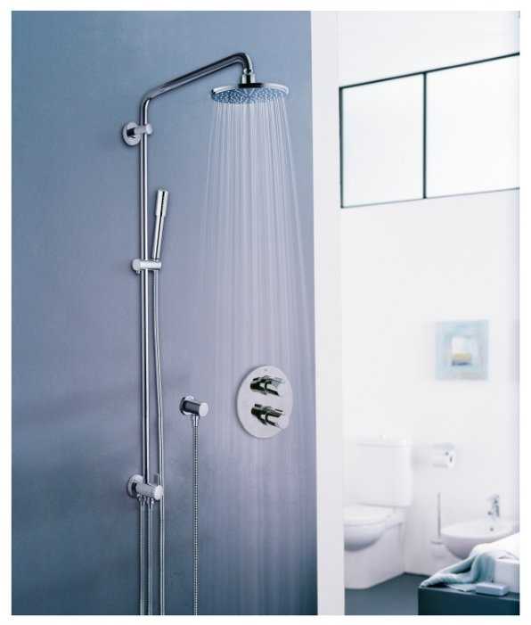 Душевая стойка Grohe Rainshower System 210 27058000, хром фотография 2
