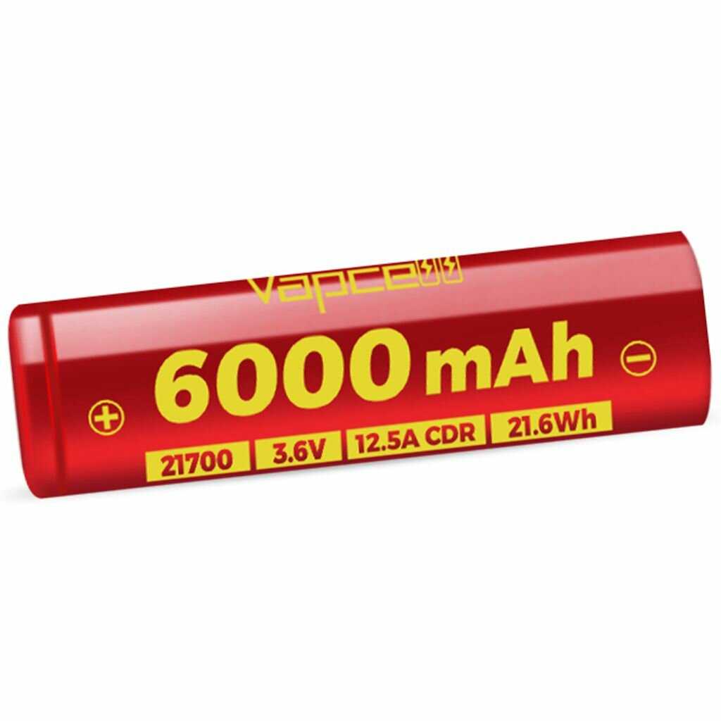 Аккумулятор Vapcell F60 21700 (6000 mAh 12.5A) фотография 3
