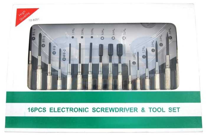 Набор отверток REXANT 12-6051, 16 предм. фотография 3