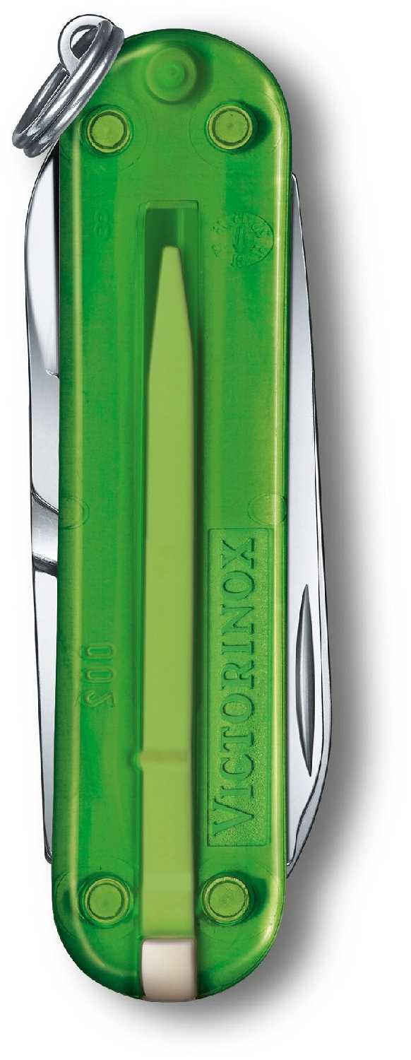 Нож многофункциональный VICTORINOX Classic Green Tea (0.6223.T41G) фотография 6