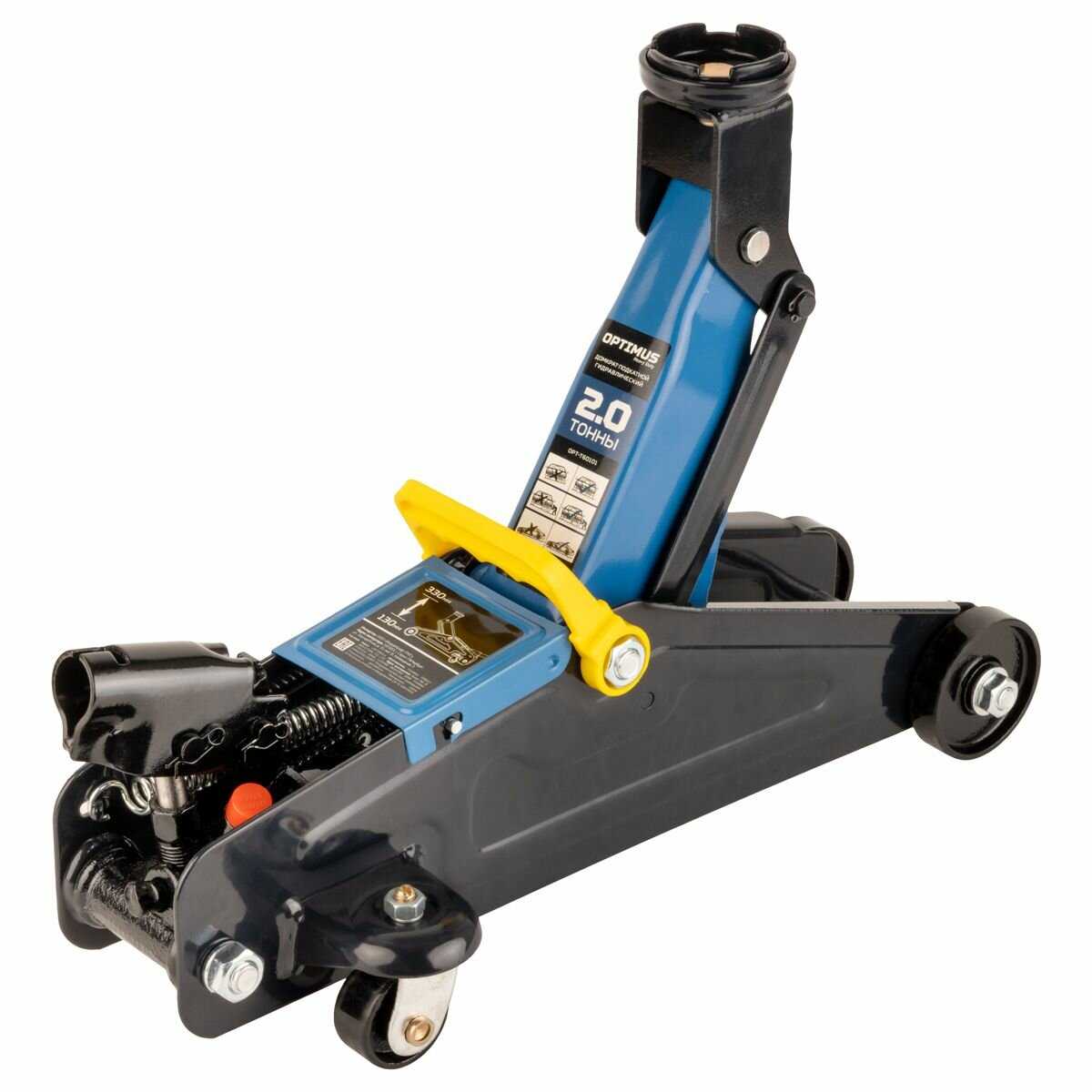 Домкрат подкатной гидравлический низкопрофильный 3 тонны (OPT-7450) фотография 28