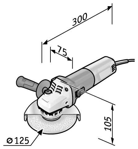 УШМ Flex LE 9-11 125 (900 Вт, 125 мм) фотография 10