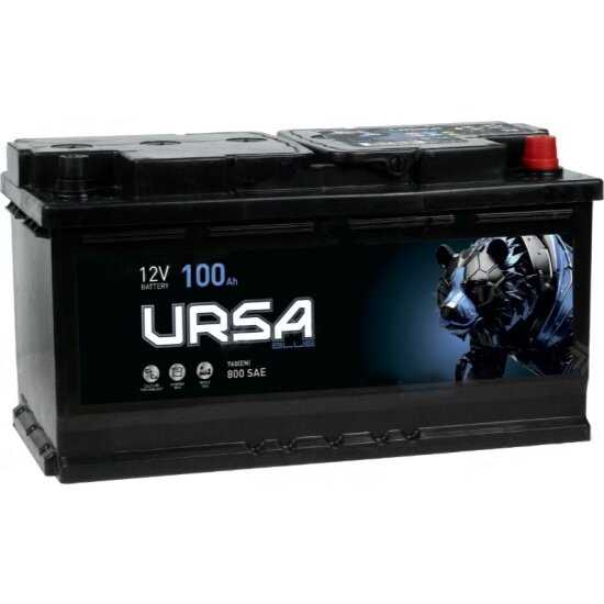 Аккумулятор автомобильный URSA Blue 100 Ач (760 A) фотография 16