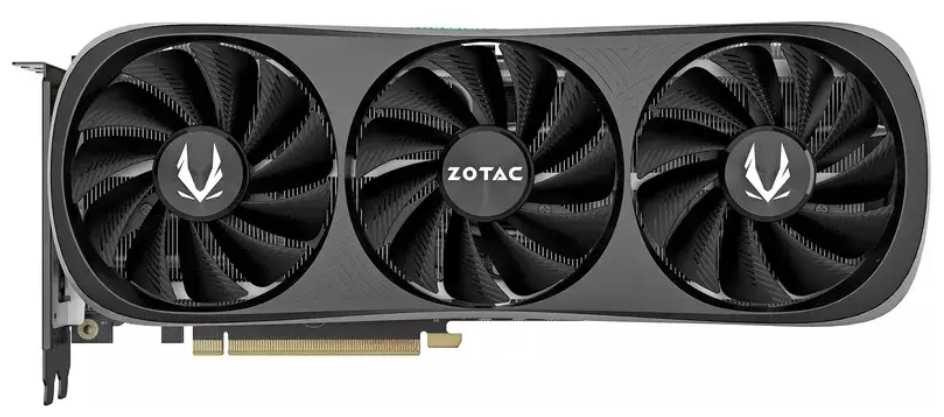 Видеокарта ZOTAC GeForce RTX 4070 Ti TRINITY (ZT-D40710D-10P)