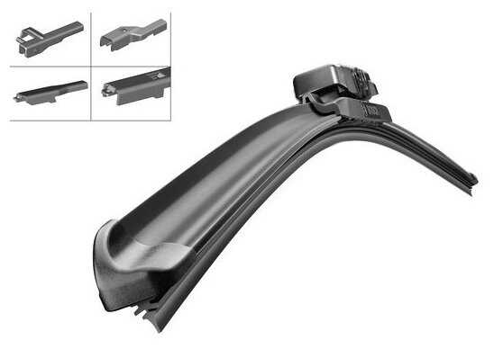 Щетка стеклоочистителя бескаркасная Bosch Aerotwin Multi-Clip AM400U фотография 2