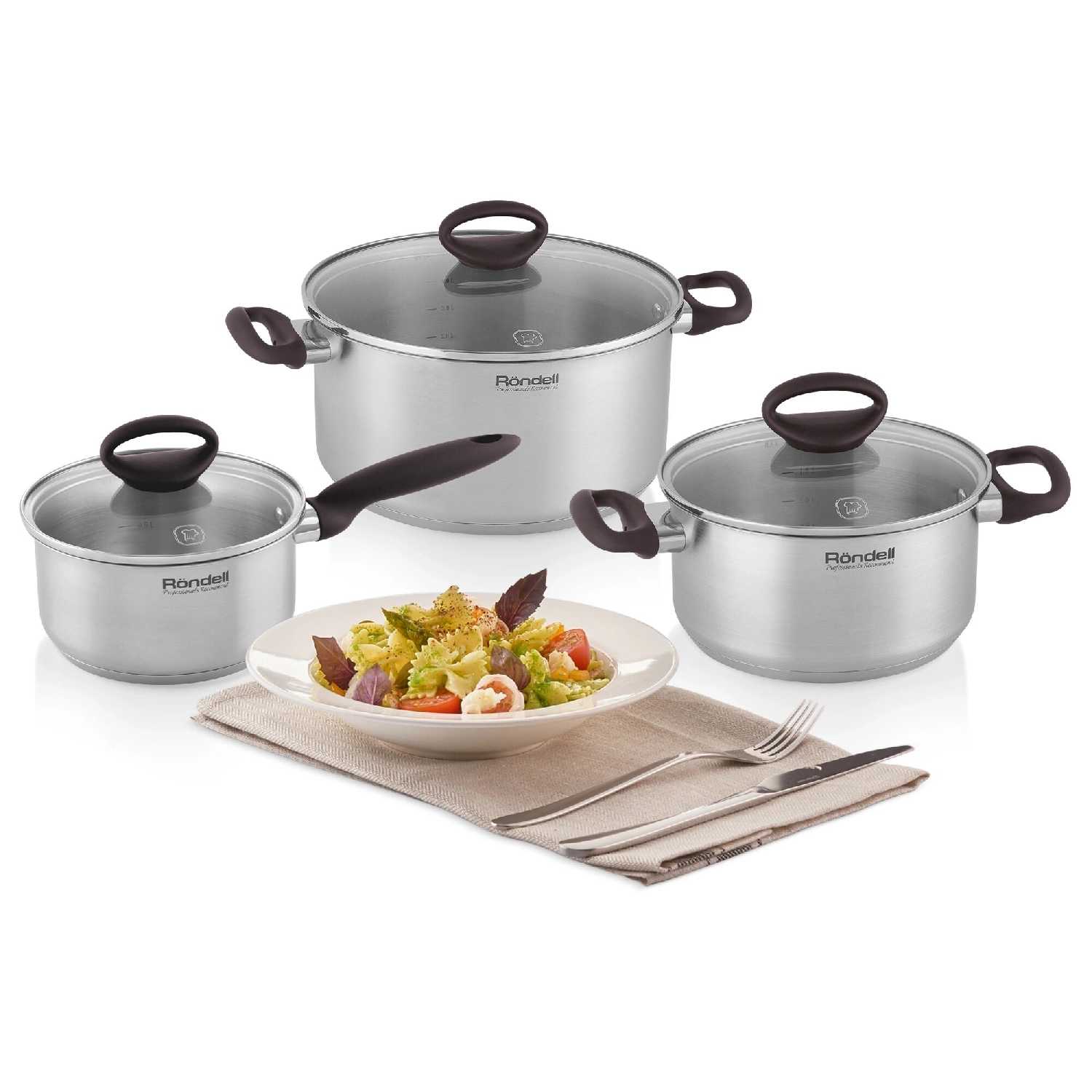 Кастрюля с крышкой Rondell Tierno [RDS-1593] [4.8л, d 24см] фотография 7