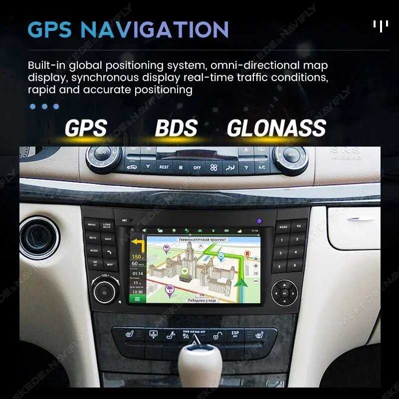 Автомагнитола Mercedes Benz Android (W211) фотография 5