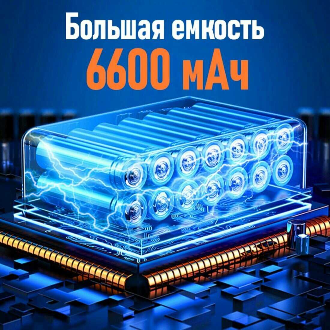 Компрессор автомобильный Автомобильные компрессоры Компрессор автомобильный (6600мАч) фотография 9