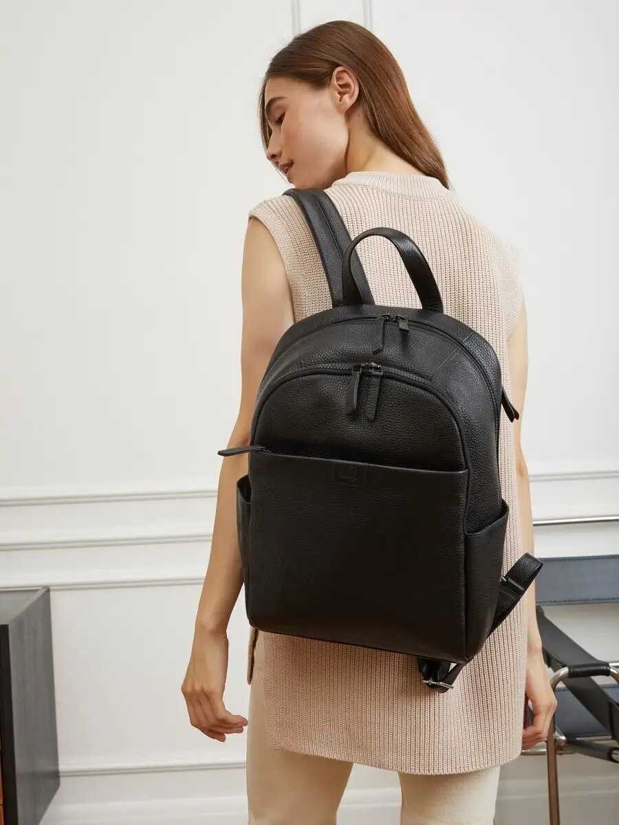 Женский рюкзак из натуральной кожи SLB124/78BG фотография 26