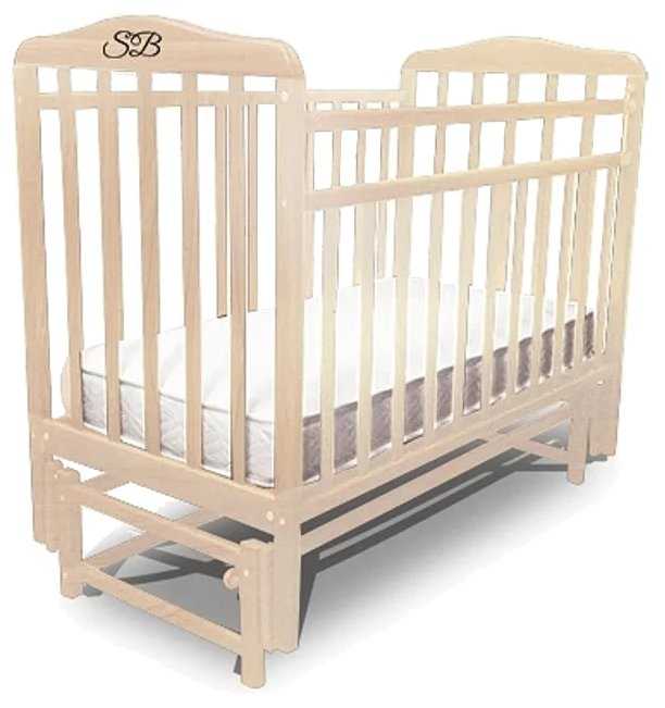 Кроватка SWEET BABY Flavio, качалка, полозья для качания фотография 3