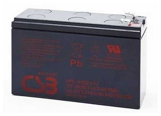Аккумуляторная батарея CSB UPS 123606 (12В) фотография 9