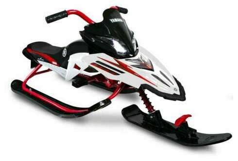 Снегокат Yamaha Apex Snow Bike Бело-Красный фотография 2