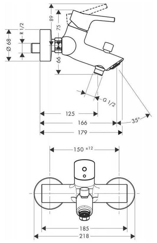 Смеситель Hansgrohe 72400 фотография 1