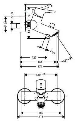 Смеситель Hansgrohe 72400 фотография 2