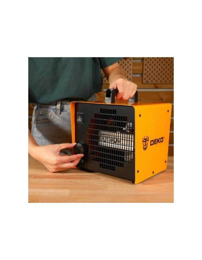 Тепловая пушка электрическая DEKO Тепловая пушка электрическая (DKIH3300) фотография 7