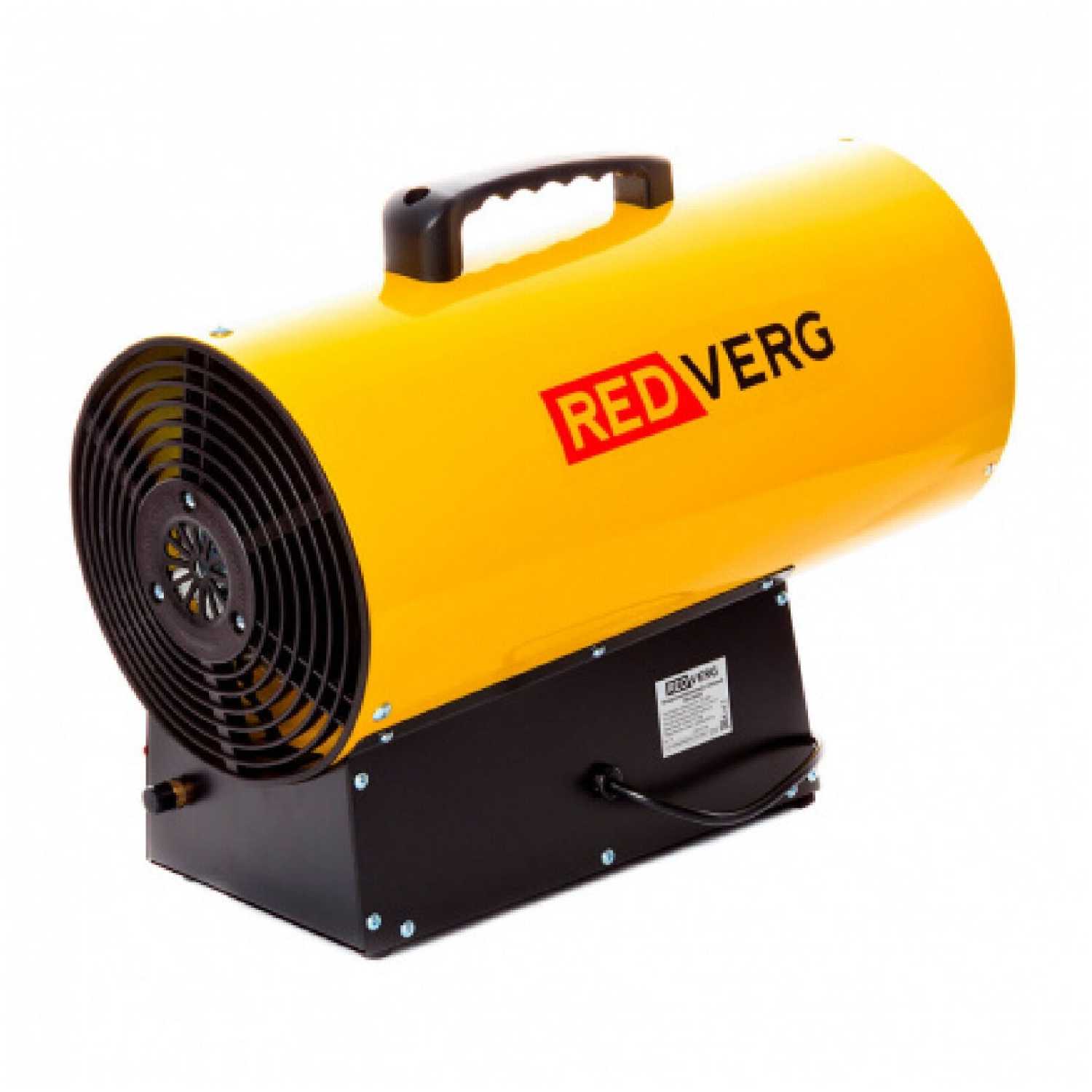 Газовая тепловая пушка RedVerg RD-GH33 33 кВт фотография 2