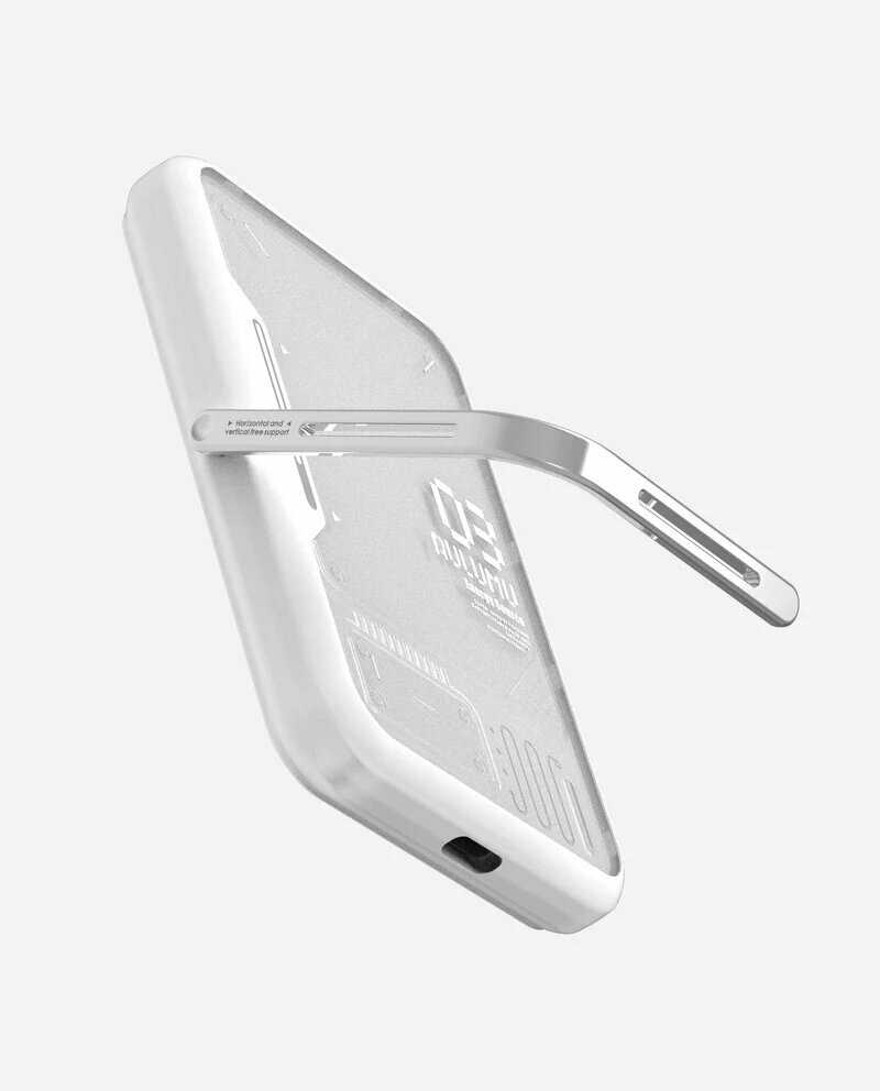Внешний магнитный аккумулятор с подставкой Aulumu M03 MagSafe Battery Pack (3500 мАч) фотография 21