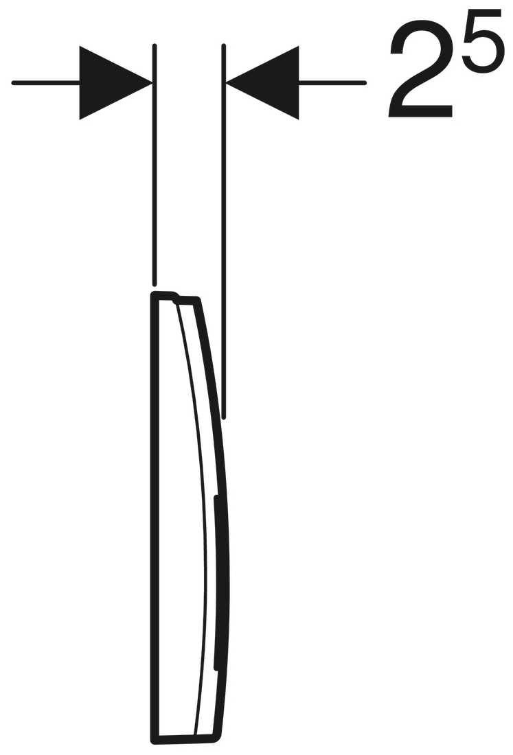 Кнопка смыва GEBERIT Delta 50 (115.135) фотография 3